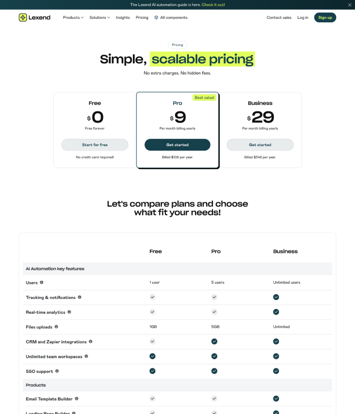 Pricing v2