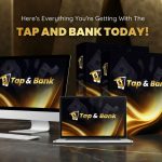 Tap & Bank Review: The official Tap & Bank members area dashboard showing earnings and the 1-click activation button